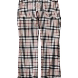 Vintage Burberry London Blue Label Japan Nova Check Trousers
