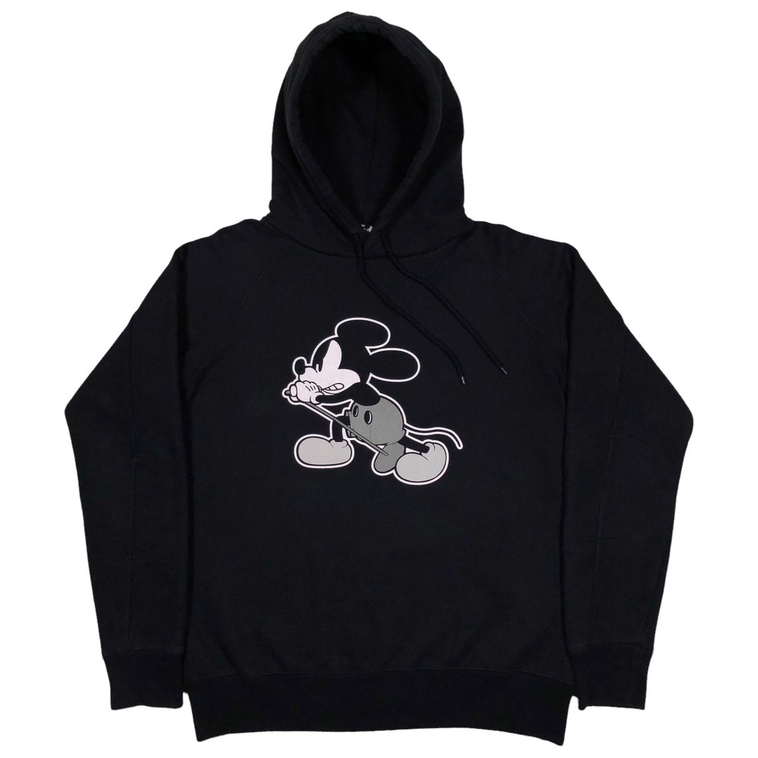 トップス NUMBER (N)INE Mickey print sweatshirt Number Nine X Mickey Mouse X Eddie Vedder Hoodie - Etsy