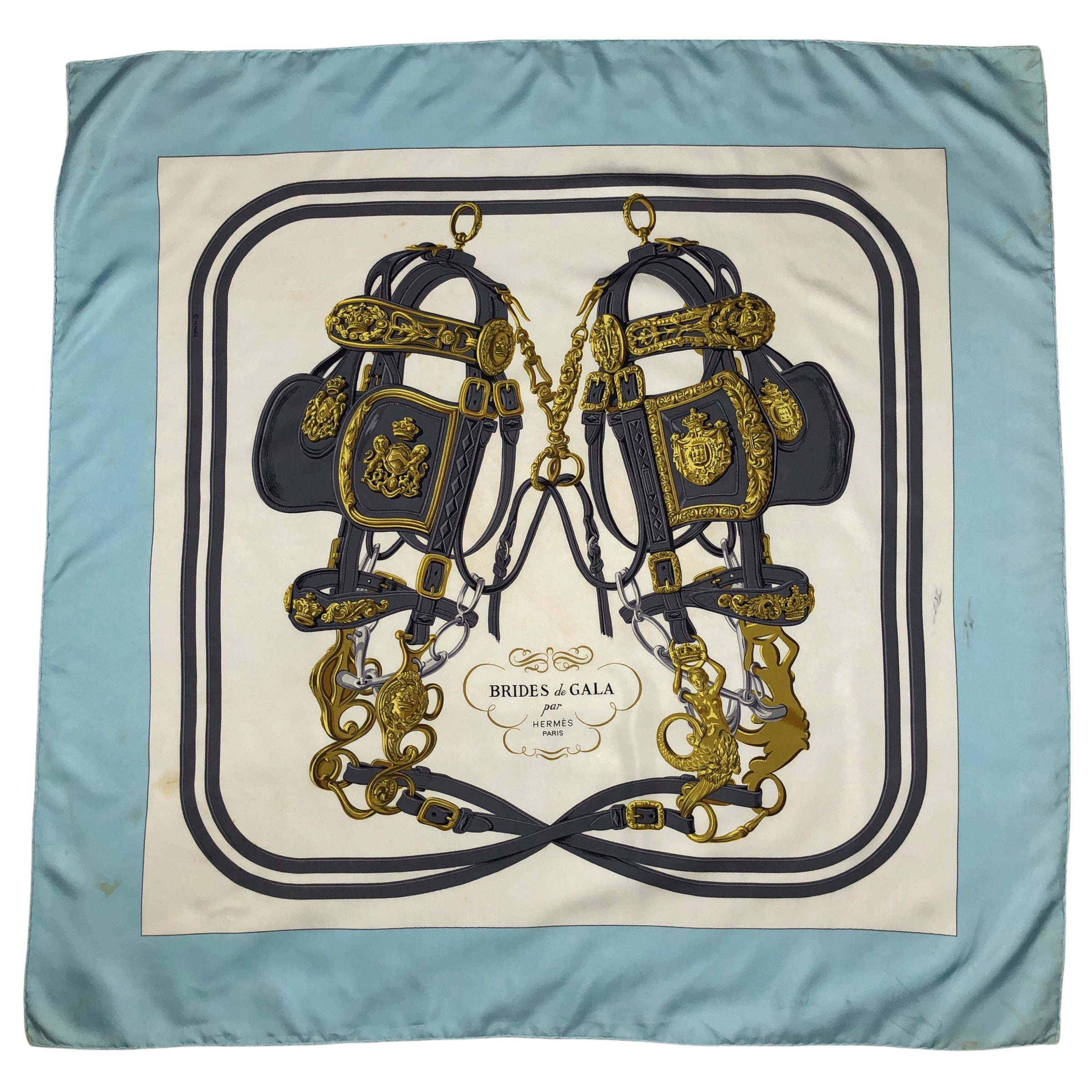 あき6FF438 HERMES BRIDES de GALA シルクスカー Brides de Gala forever scarf 90 | Hermès Mainland China
