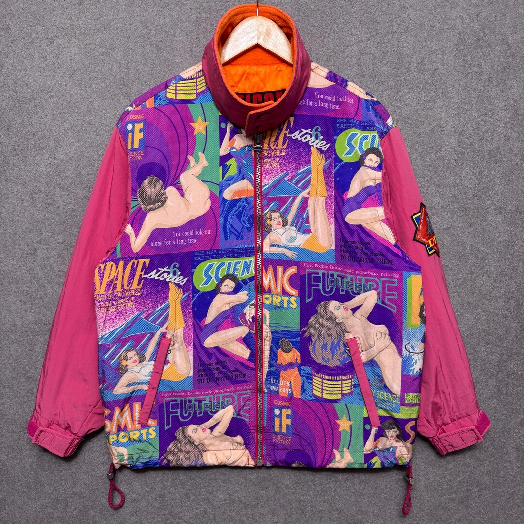 r*i様 希少ozzon ジャケット　hikozoh vintage jacke 90s Ficce Uomo Yoshiyuki Konishi Japan Cosmic Sci-fi Science