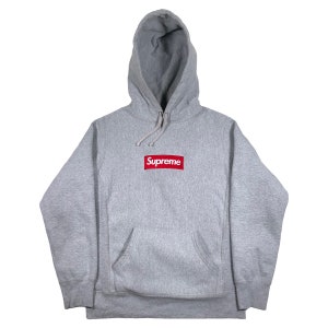 Monogram box logo hoodie sales