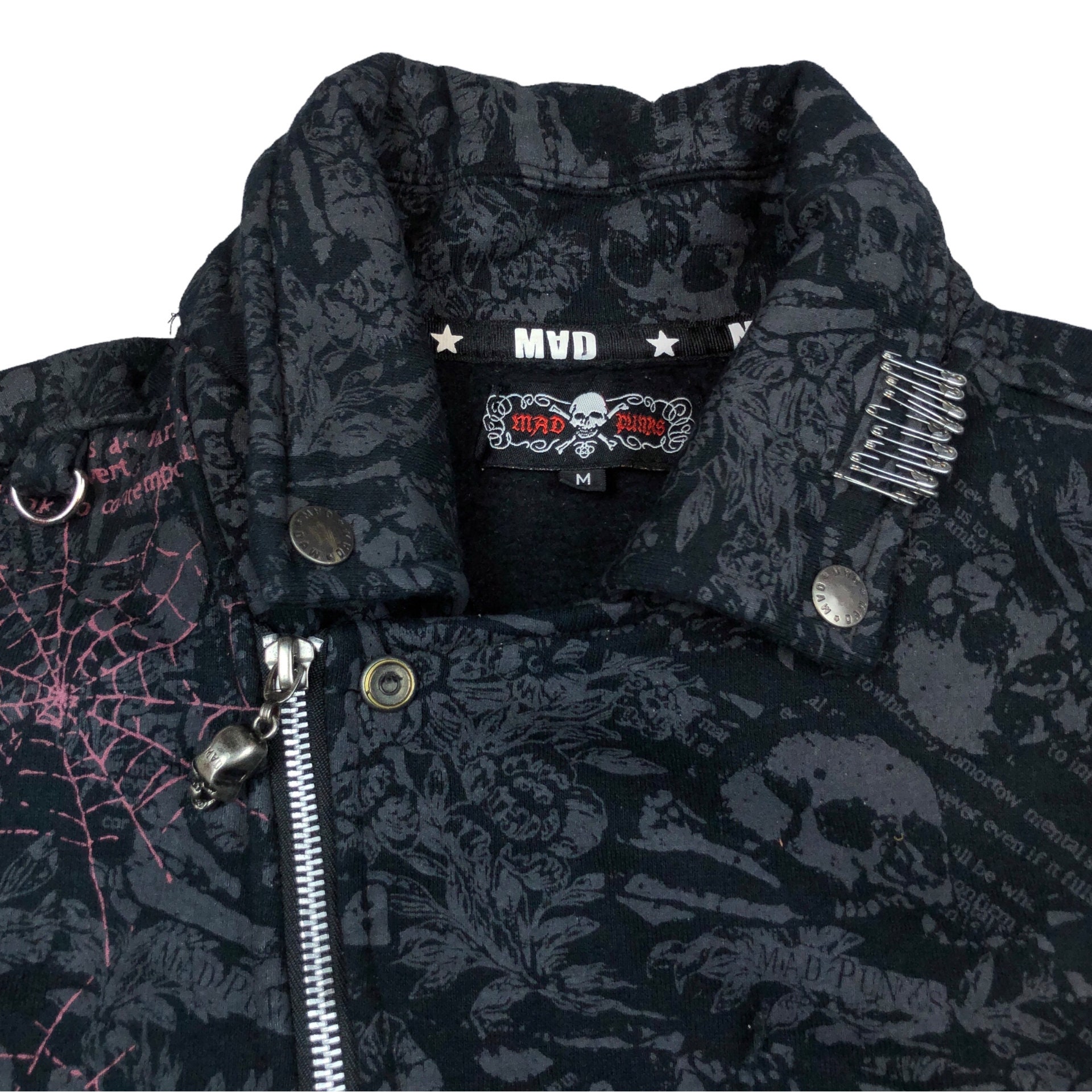 Mad Punks Seditionaries Culture Pin Skull Double Breasted Japanese 