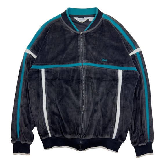 トップス 90's Christian Dior sweat track jacket Christian Dior Sweatshirt Mens Large L 90s Track Jacket