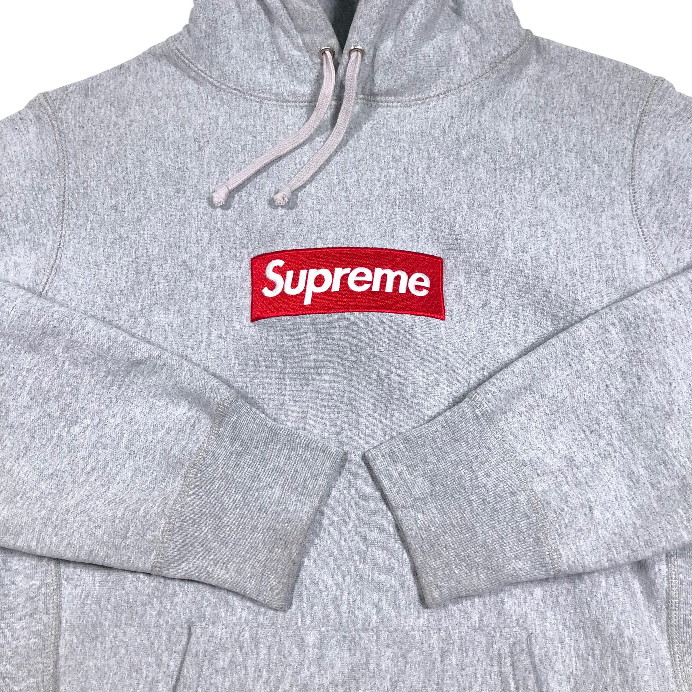 Supreme Box Logo Heather Grey Hoodie - Etsy Supreme Box Logo Heather Grey Hoodie - Etsy
