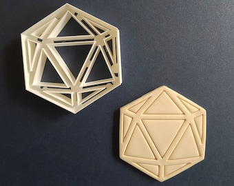 D20 Cookie Cutter