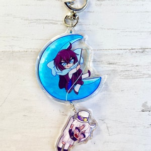 VaNoe Glitter Epoxy Acrylic Hanging Charm