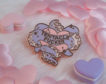 Tentacle F*cker Enamel Pin