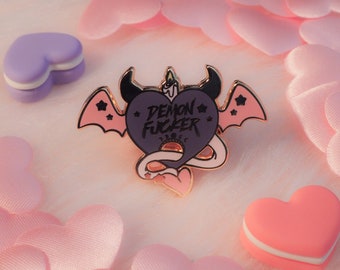 Demon F*cker Enamel Pin