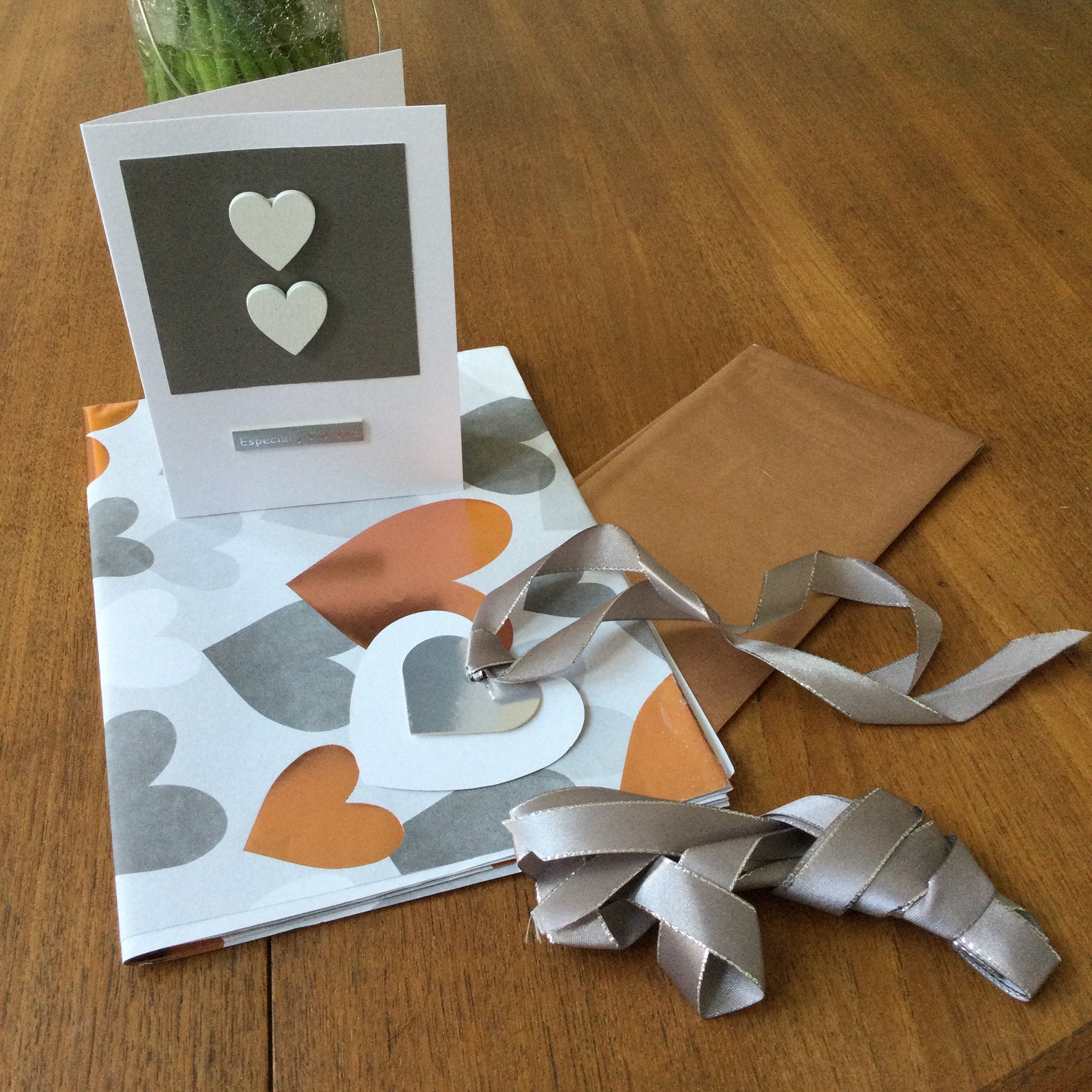 Gift wrapping set & Card Etsy