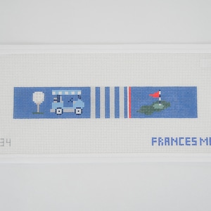 Golf Key Fob Needlepoint Canvas