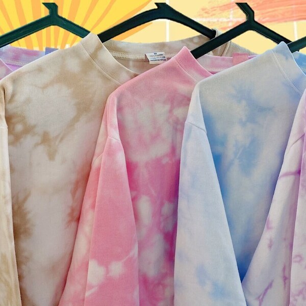 saint laurent sweatshirt tie dye