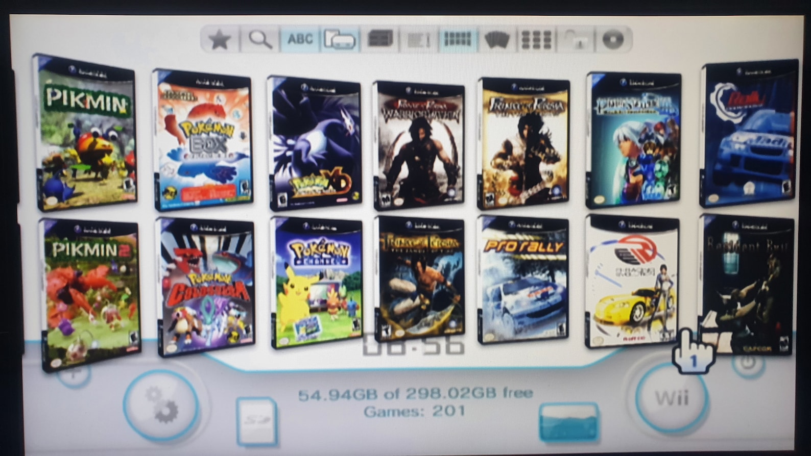 HDD with 400 Gamecube Games for Nintendo Wii Etsy