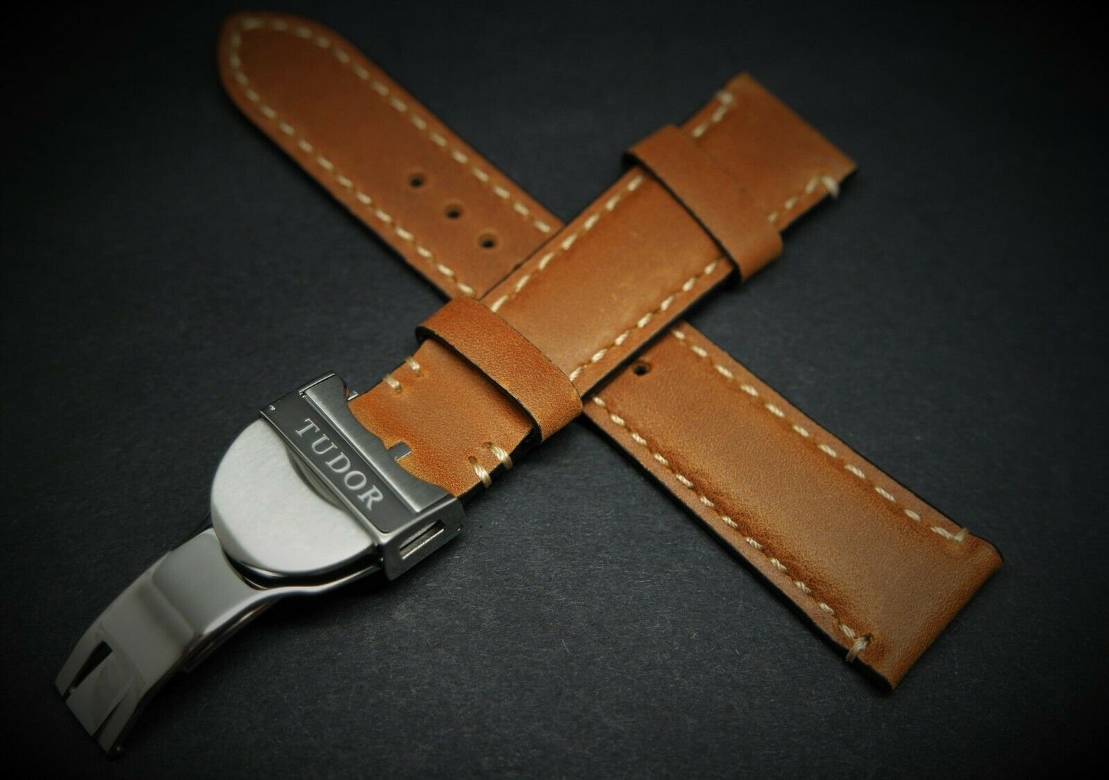 Tudor 22MM Genuine Leather Strap For Tudor Watch Etsy
