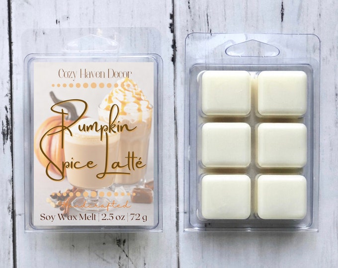 Pumpkin Spice Latte | Soy Wax Melts | 2.5 oz