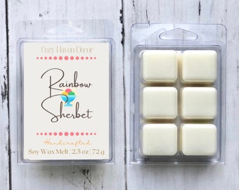 Rainbow Sherbet | Soy Wax Melts | 2.5 oz