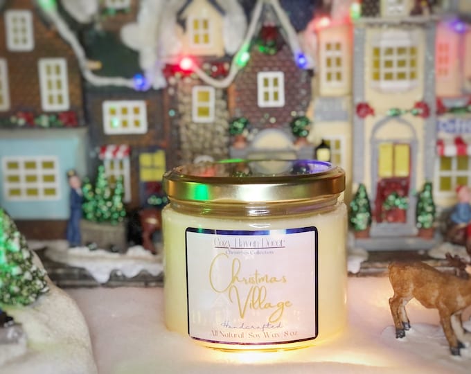 Christmas Village | Soy Wax Candle | 8 oz
