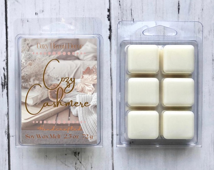 Cozy Cashmere | Soy Wax Melts | 2.5 oz