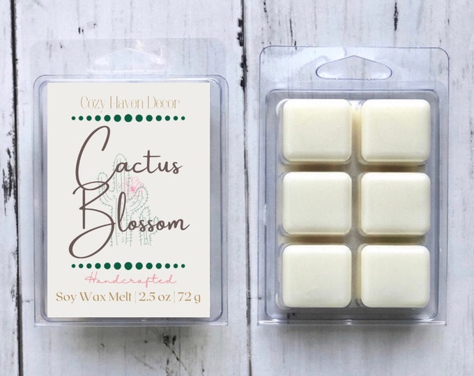 Cactus Blossom | Soy Wax Melts | 2.5 oz