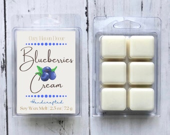 Blueberries & Cream | Soy Wax Melts | 2.5 oz