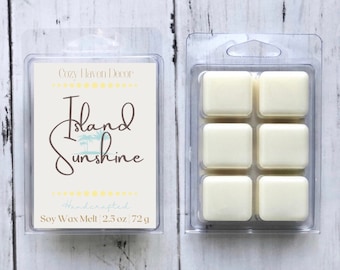 Island Sunshine | Soy Wax Melts | 2.5 oz
