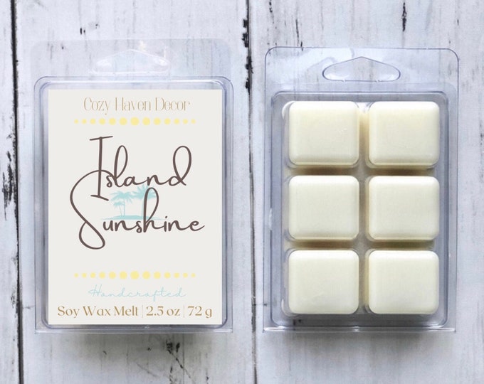 Island Sunshine | Soy Wax Melts | 2.5 oz