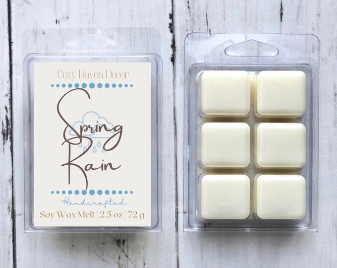 Spring Rain | Soy Wax Melts | 2.5 oz
