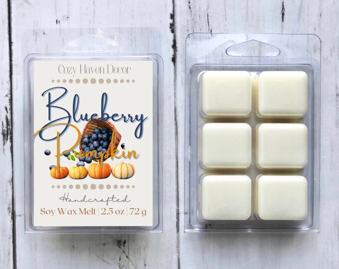Blueberry Pumpkin | Soy Wax Melts | 2.5 oz