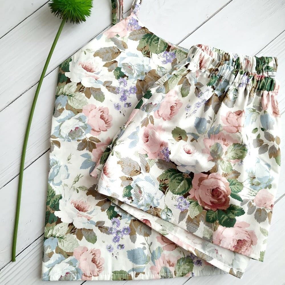 Strappy pyjama sets clearance