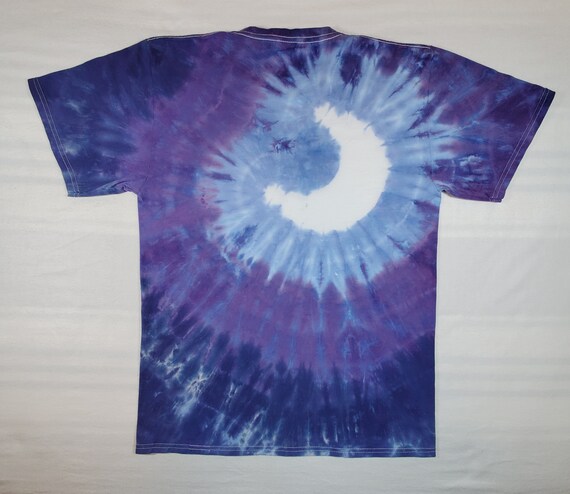 tie dye moon shirt