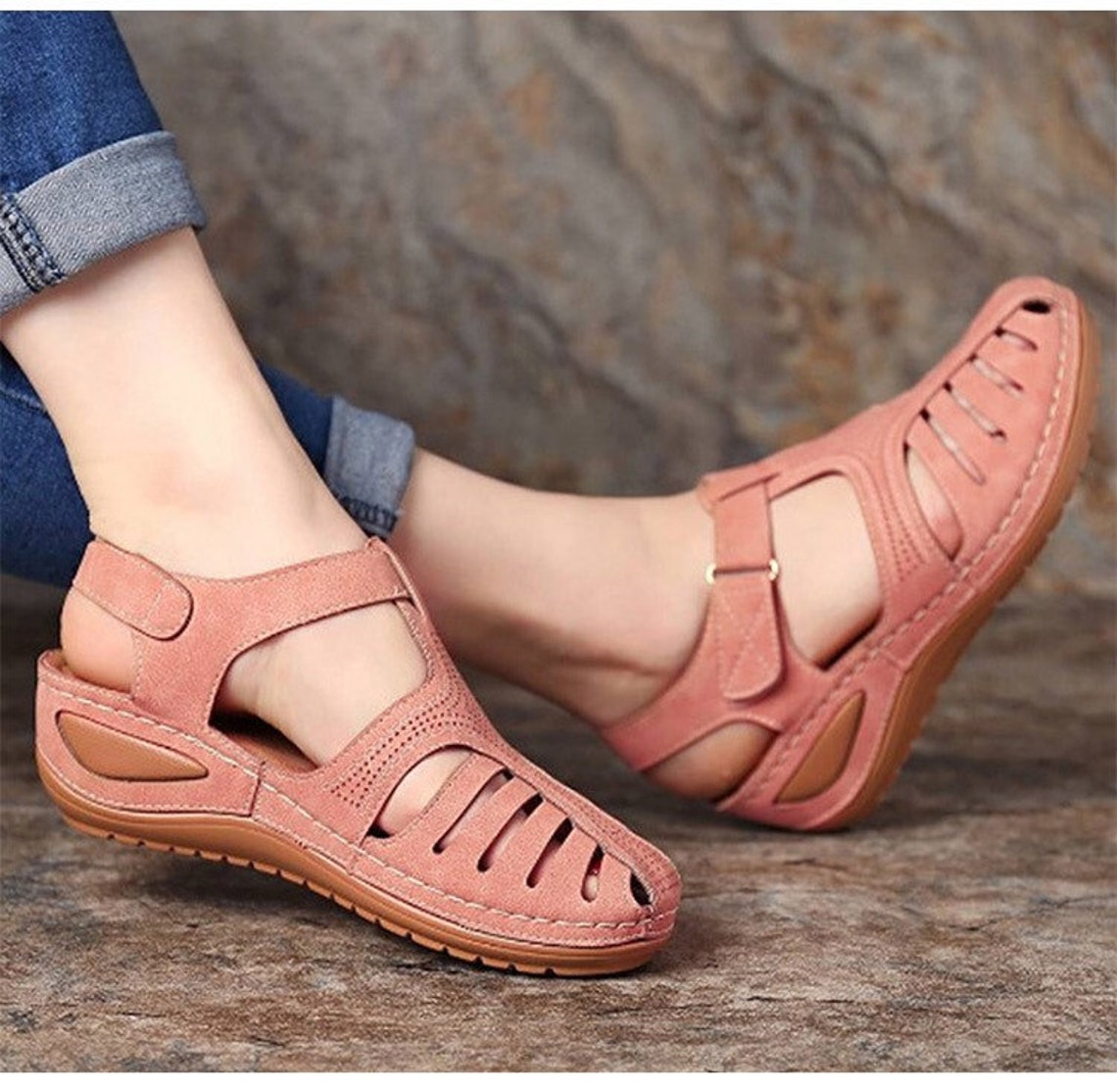 Women Sandals New Summer Shoes Heels Casual Gladiator Platform Etsy