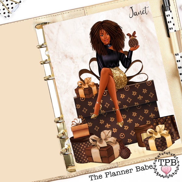 Happy Planner Black Girl Cover - Etsy