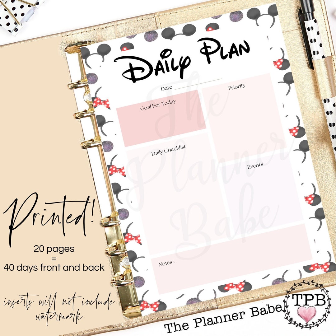  A7 Planner Inserts for 11 Packs, A7 Agenda Refill