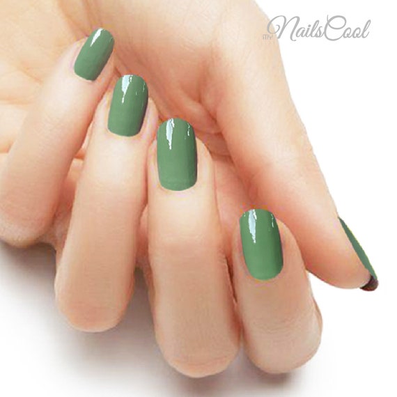 GLAM Mani Pedi Nail Polish - Green | Nail Lacquer | Glam Nails