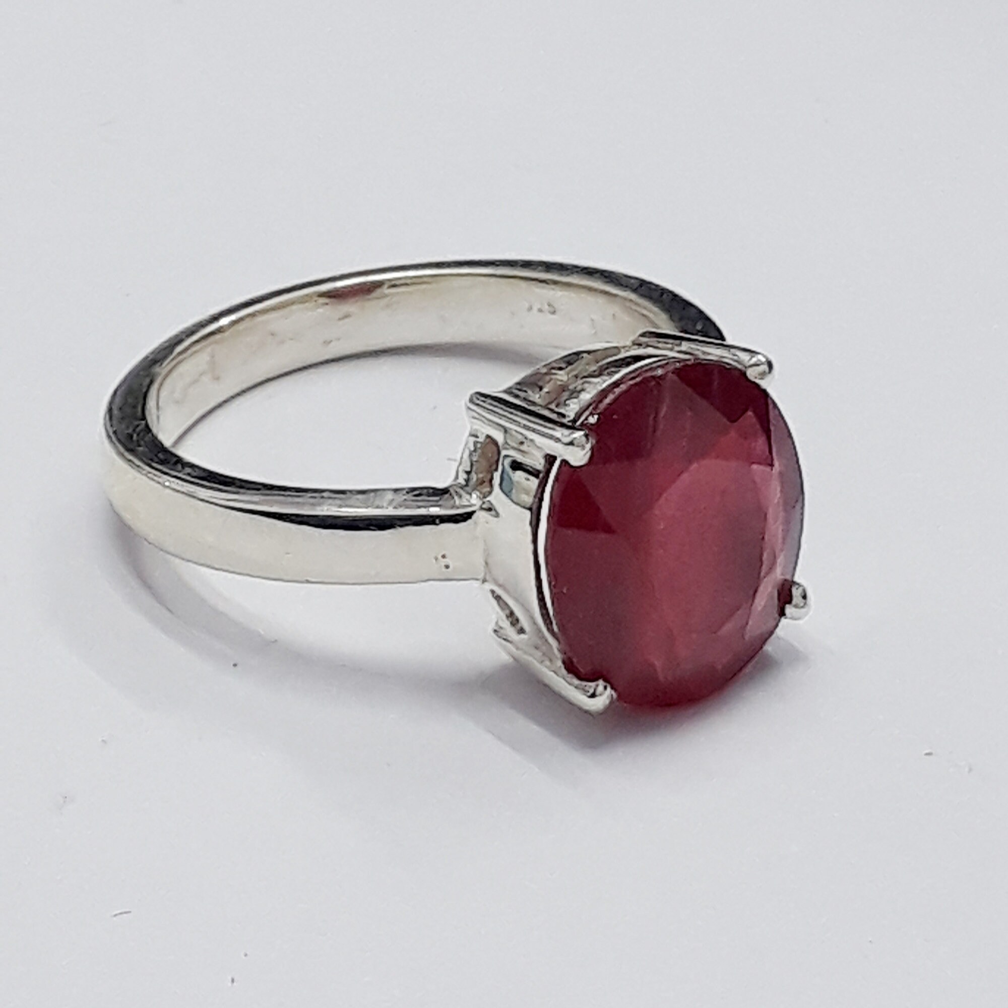 Ruby ring/Natural Genuine ruby ring/Oval ruby ring/Available | Etsy
