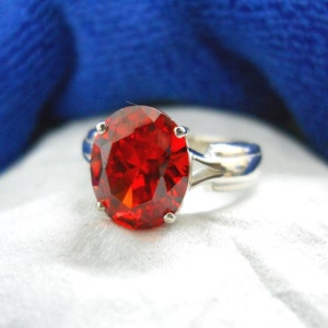 Natural Hessonite Ring/women&#39;s Jewelry Rings/Hessonite Garnet Ring/Birthstone Ring/birthday gift For Hem/Anniversary gift for Wife