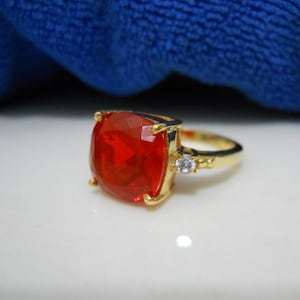 Zertifizierter Padparadscha Saphir Ring, Verlobung Jahrestag Geburtstag Geburtstag Valentinstag Geschenk für Sie, Sterling Silber Gold Muttertag Ring