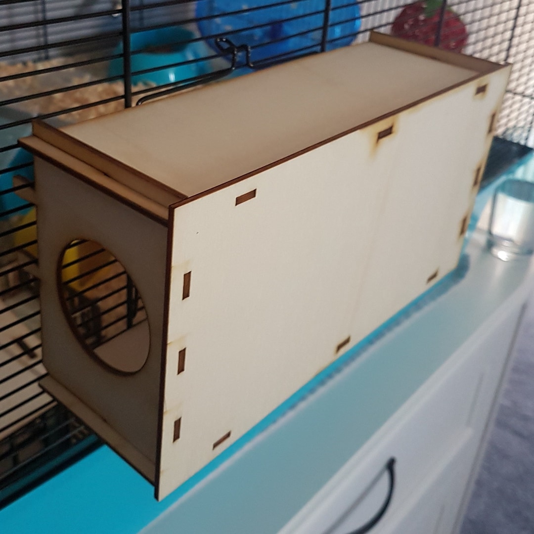 Hamster Cage Connector Laser Cut Files SVG, DXF, Pdf Format Files ...