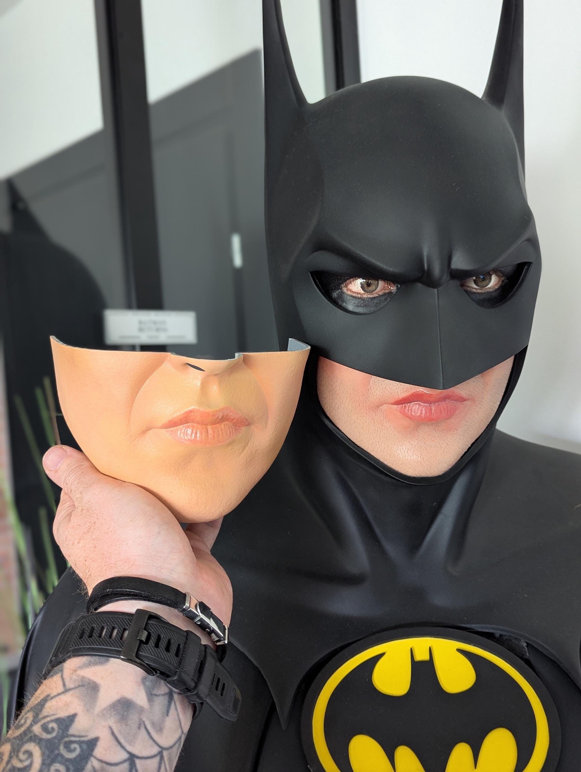 Face mask Keaton for Cosplay Bat