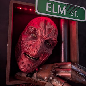 Diorama 3D Freddy Krueger