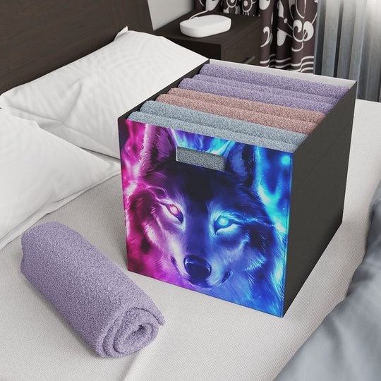 Wolf Felt Storage Box