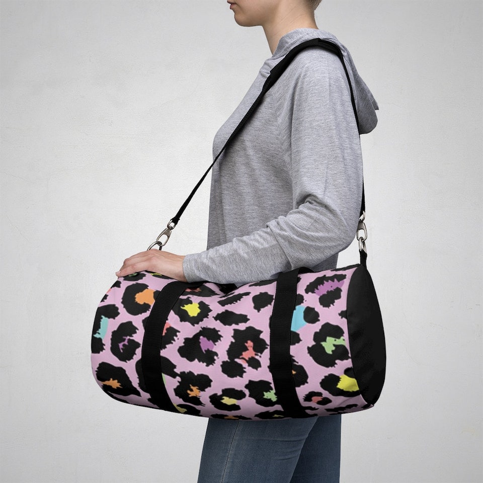 Discover Animal Print Duffle Bag