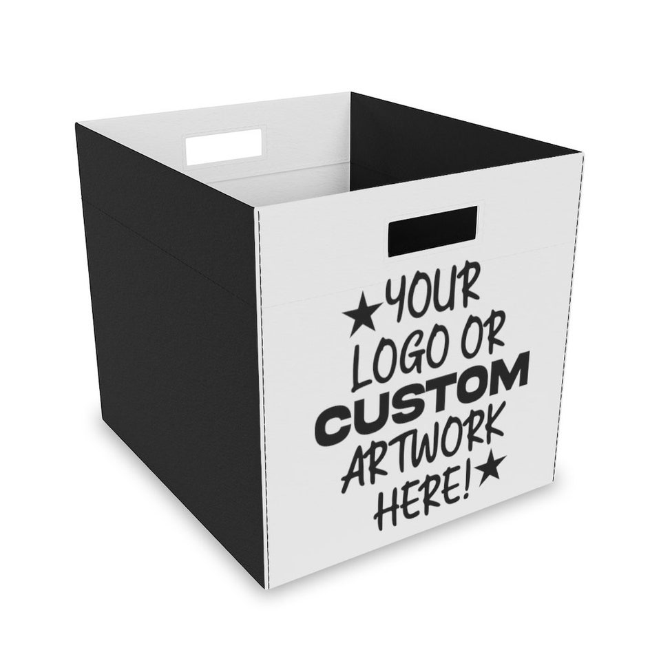 Discover Custom Logo Felt Storage Box