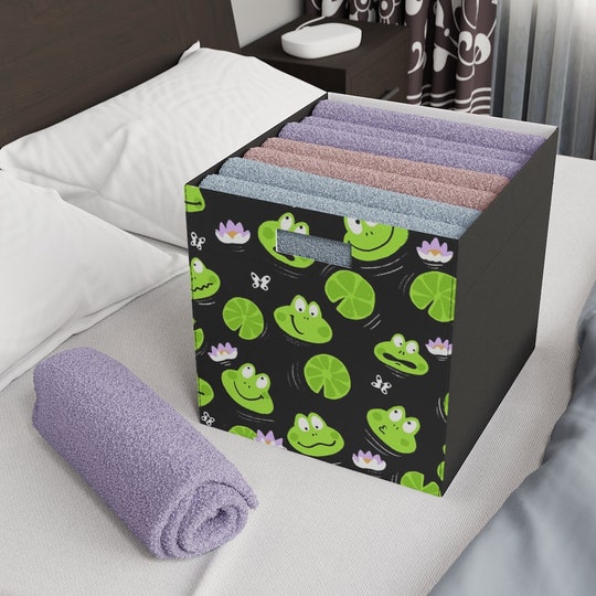 Disover Frog Felt Storage Box