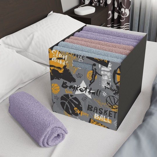 Basketball Felt Storage Box