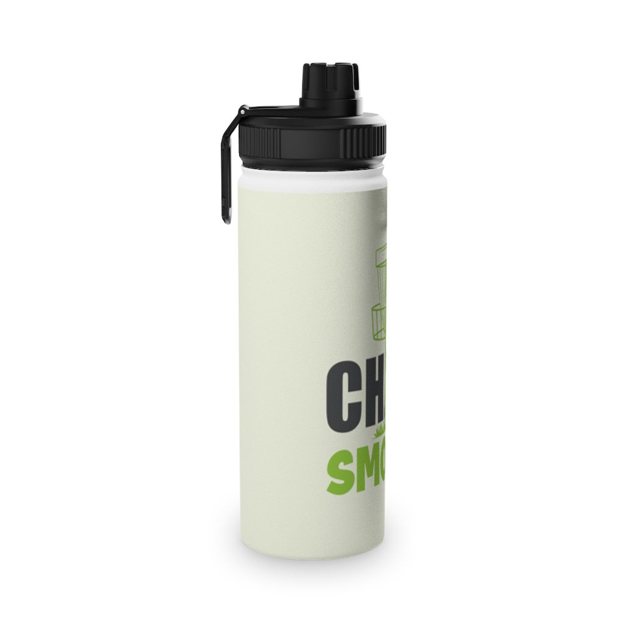 Disc Golf Stainless Steel Water Bottle, Sports Lid