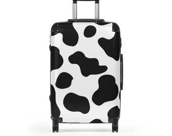 Cow Print Donut Suitcase Cabin Suitcase 
