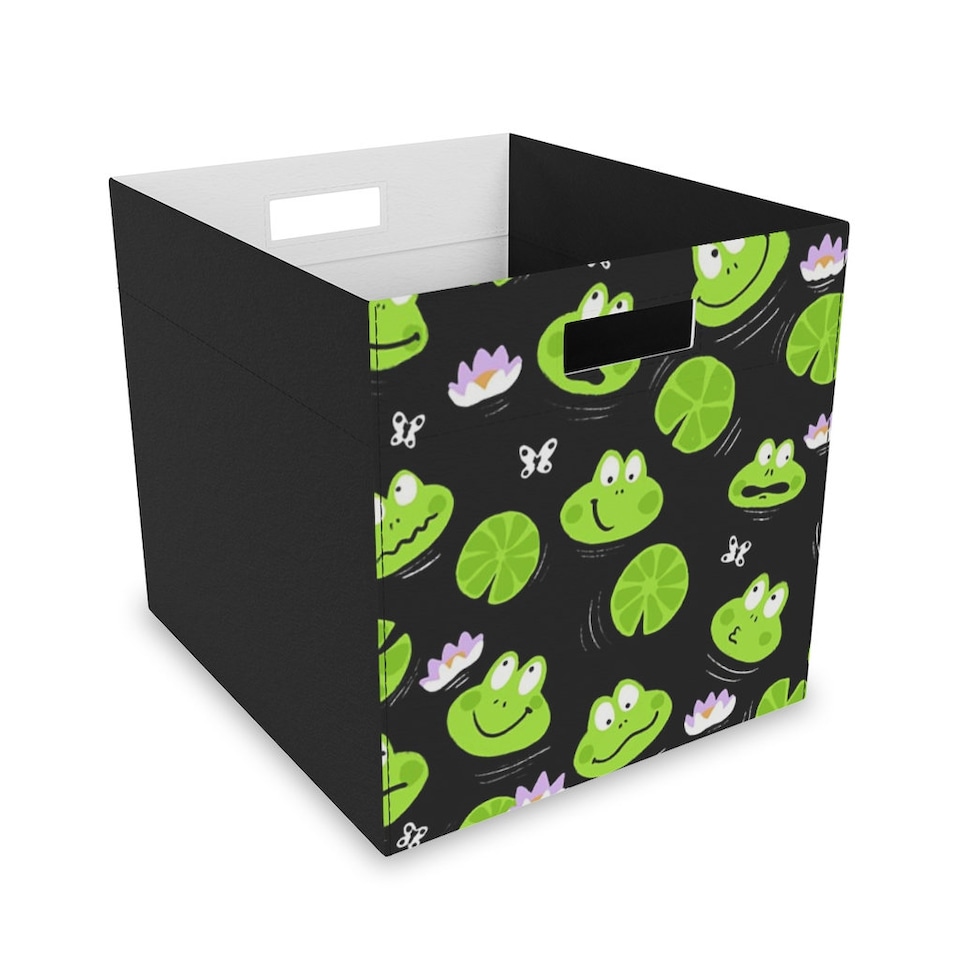 Discover Frog Felt Storage Box