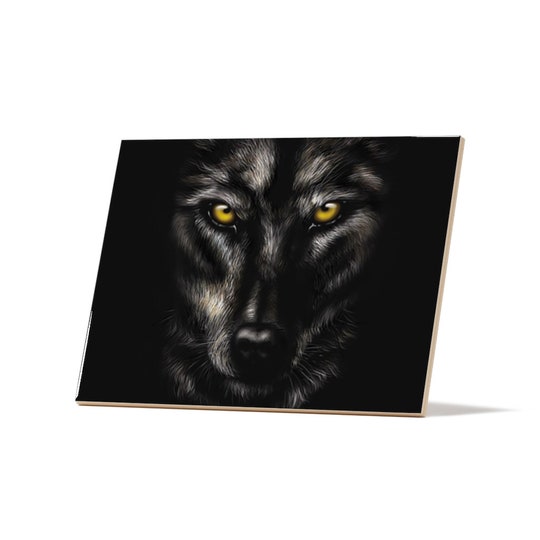 Disover Wolf Ceramic Photo Tile