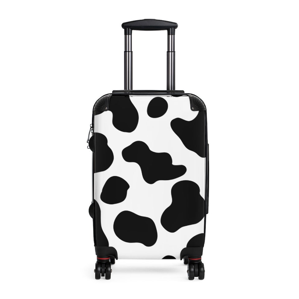 Cow Print Donut Suitcase