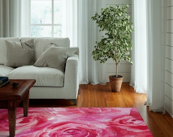 Cream Pink Green Old Fashioned Victorian Style Rose Pattern with Dramatic Color Boho Art Design Flat Woven Accent Rug for Living Room Bedroom Dining Room Ambesonne Rose Area Rug 4 X 5.7 FT Cream Pink Green Old Fashioned Victorian Style Rose Pattern with Dramatic Color Boho Art Design Flat Woven Accent Rug for Living Room Bedroom Dining Room Ambesonne Rose Area Rug 4 X 5.7 FT